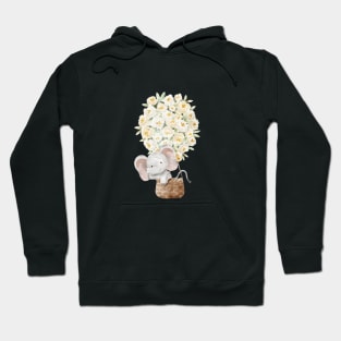 Air balloon Elephant Hoodie